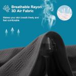 GOPOONY Waterproof Queen Mattress Protector - Soft & Noiseless