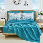 Coastal Comforter Set King - Beach Theme, 7 Pieces