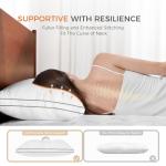 Sweetnight Comfortable White King Size Pillow Set