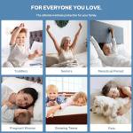 Gray Waterproof Mattress Protector 140x200 cm