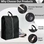 Shoe Travel Bags Set - 8 Waterproof Organizers