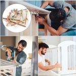 Crib Screw Set for Wooden Beds - 20 Pieces