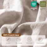 Linen King Duvet Cover Set with Pillowcases