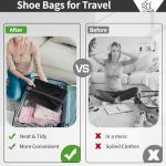 Shoe Travel Bags Set - 8 Waterproof Organizers