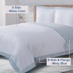 Luxury Cotton & Silk Duvet Cover Set - Queen
