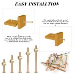 Crib Screw Set for Wooden Beds - 20 Pieces