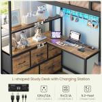 Black Twin XL Bunk Bed with Desk and Storage