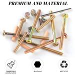 Crib Screw Set for Wooden Beds - 20 Pieces