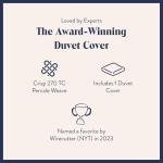 Brooklinen Luxury Percale Duvet Cover, White