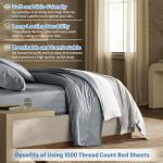1000 Thread Count Egyptian Cotton King Bed Set