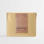 Linen Market Bed Skirt - Ultra Soft Microfiber - Easy Fit with 14 Inch Tailored Drop - Hotel Quality, Shrinkage & Fade Resistant - Bed Cover - Queen Bed Set - Bedroom Décor - (Queen, Gold)