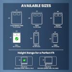 Utopia Bedding Waterproof Mattress Protector Full Size, Premium Terry Mattress Cover 200 GSM, Breathable, Fitted Style with Stretchable Pockets (White)