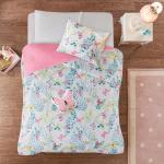 Cynthia Butterfly Comforter Set for Kids - Twin