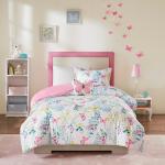Cynthia Butterfly Comforter Set for Kids - Twin