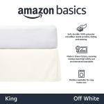 Lightweight Off White King Size Bed Skirt
