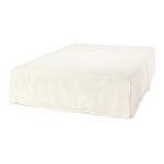 Lightweight Off White King Size Bed Skirt