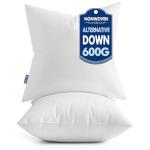 MIULEE 20x20 Inch Throw Pillow Inserts - Set of 2