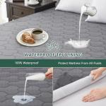 Queen Size Bamboo Waterproof Mattress Protector Pad