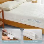 Bamboo Mattress Protector with Zipper for King Size