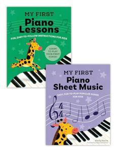 Kids' Piano Book Set: Easy Lessons and Music
