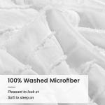 Queen Size Boho Tufted Duvet Cover Set