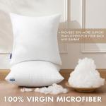 MIULEE 20x20 Inch Throw Pillow Inserts - Set of 2