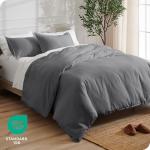 Bare Home Queen Duvet Cover - Soft & Cooling