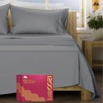 Egyptian Cotton King Size Bed Sheet Set - 4PC