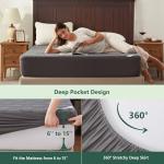 Queen Size Bamboo Waterproof Mattress Protector Pad
