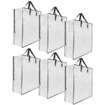 Clear Zipper Storage Bags for Bedding and More