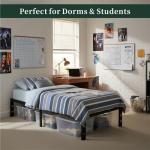 Twin Metal Platform Bed Frame with Storage