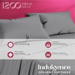 Egyptian Cotton King Size Bed Sheet Set - 4PC