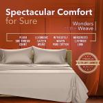 Soft Egyptian Cotton Queen Sheet Set - Taupe