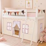 Bunk Bed Play Curtains with Tote Bags Set