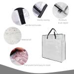 Clear Zipper Storage Bags for Bedding and More