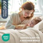 Cotton Queen Size Sheet Set - 600 Thread Count