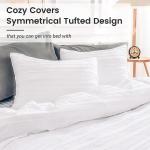 Queen Size Boho Tufted Duvet Cover Set