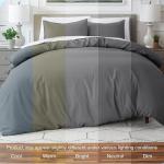 Bare Home Queen Duvet Cover - Soft & Cooling