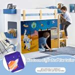 Astronaut Bunk Bed Curtains for Kids - 3PC Set