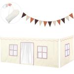 Bunk Bed Play Curtains with Tote Bags Set
