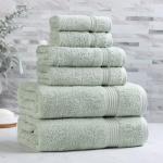 Luxurious Egyptian Cotton 6-Piece Towel Set
