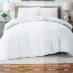 Premium 1800 Soft Queen Duvet Cover - White