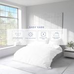 Egyptian Cotton 600 Thread Count Duvet Cover - White