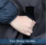 Mattress Bags for Moving and Storage Twin Size, Waterproof Mattress Protector Mattress Cover with Heavy Duty Handles, Strong Zipper, Reusable Thick Moving Supplies & Moving Bags, Black