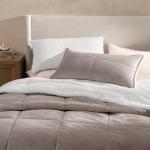 UGG Blissful Comforter Set with 2 Pillow Shams, Warm Winter Bedding, Fluffy Reversible Down Alternative Bedding, King/California King Size Comforter Set, Brown Fawn