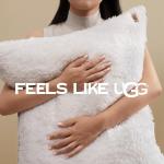 UGG Blissful Comforter Set with 2 Pillow Shams, Warm Winter Bedding, Fluffy Reversible Down Alternative Bedding, King/California King Size Comforter Set, Brown Fawn