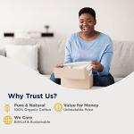 Lane Linen 100% Cotton King Size Pillowcases, 2 Pack, Fits King Size Pillows, 450 Thread Count Sateen, Soft & Breathable, Polka Dot - Black