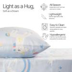 Unicorn 3-Piece Cotton Twin Kids Bedding Set