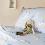 Unicorn 3-Piece Cotton Twin Kids Bedding Set