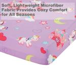 Unicorn Dreams Toddler Fitted Sheet & Pillowcase Set